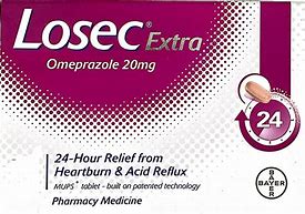 LOSEC EXTRA: Omeprazole 20mg: 24-Hour Relief (14)