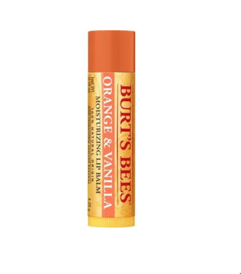Burt's Bees Orange & Vanilla Lip Balm Tube 4.25gm