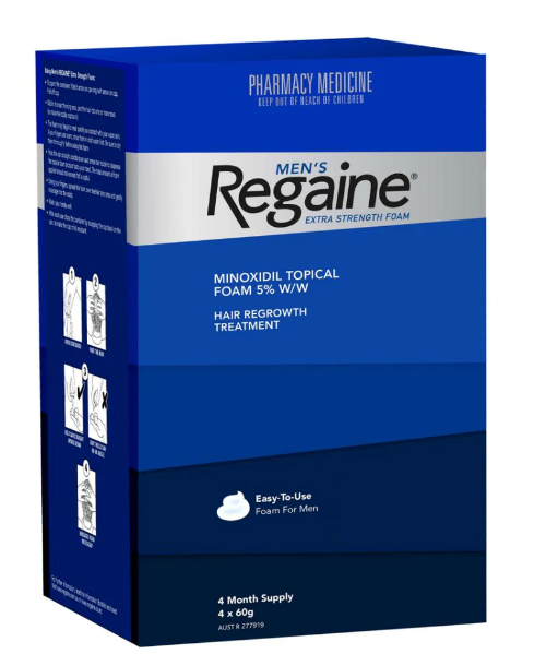 Regaine Foam 4 x 60g (4 Months supply)