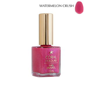 Coral Colours Nail Enamel Range