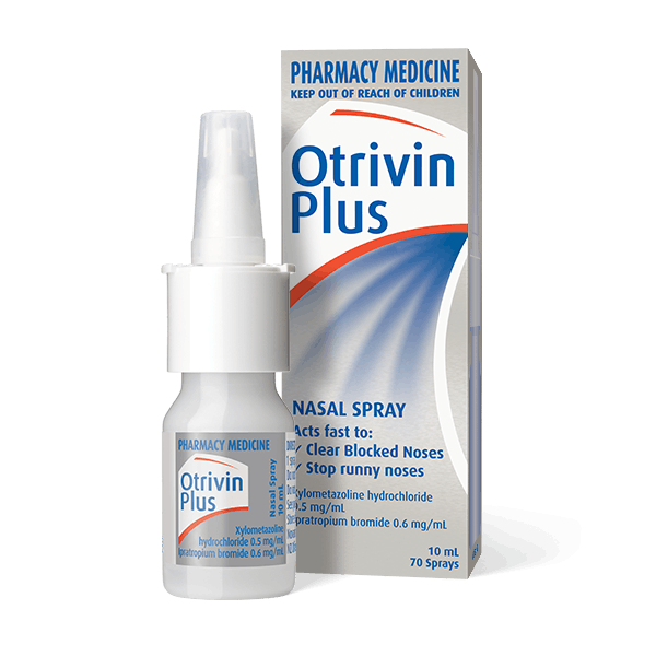 Otrivin PLUS Nasal Spray 10ml