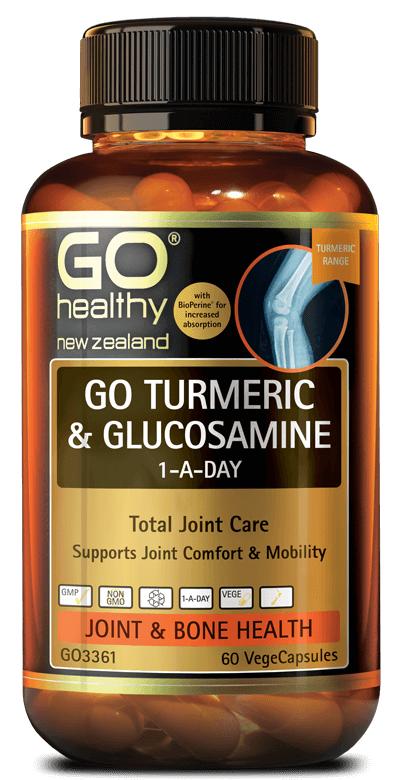 GO Healthy GO Turmeric + Glucosamine 1-A-Day 60